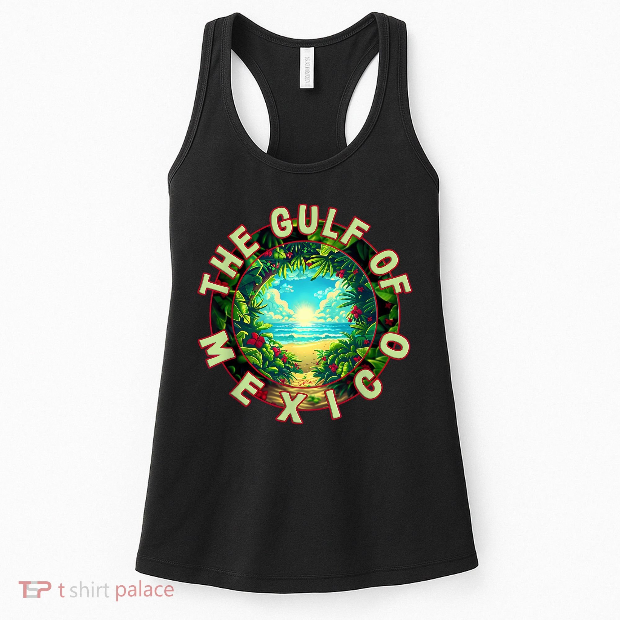 The Gulf Of Mexico Beach Women's Tank Top