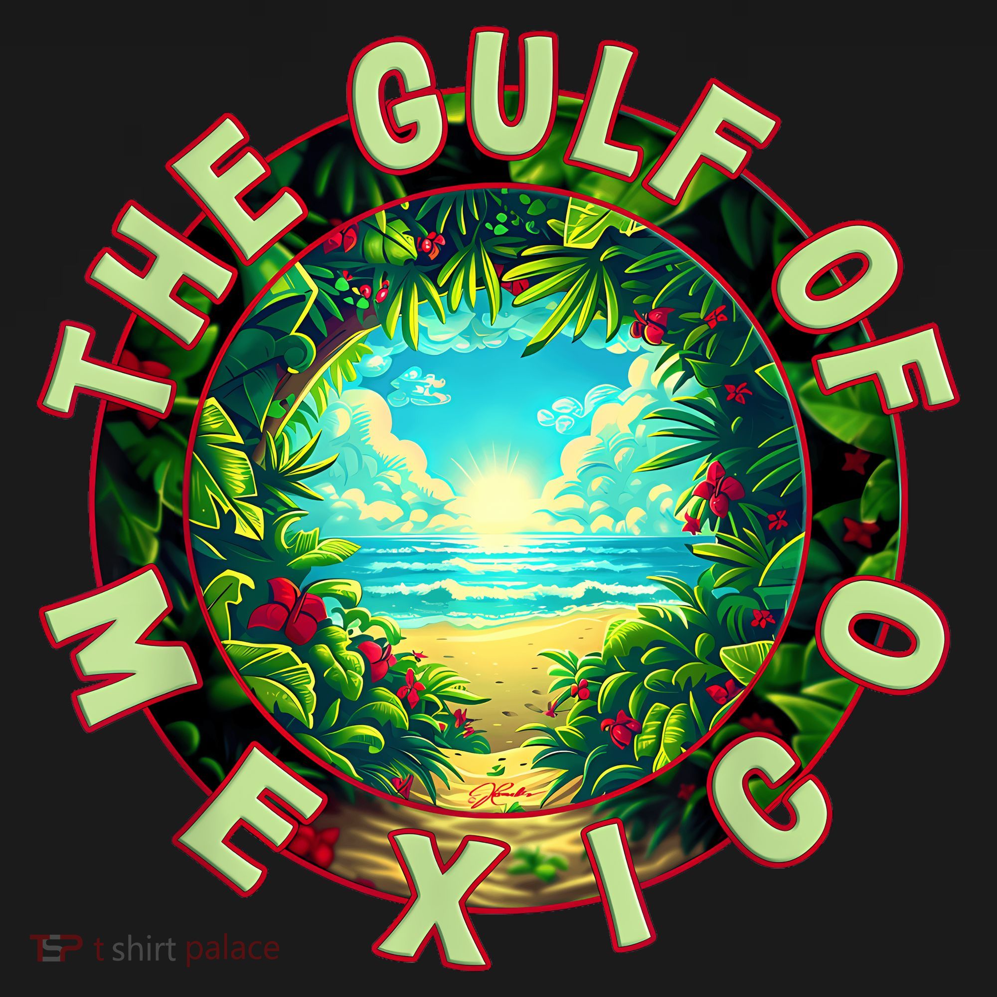 The Gulf Of Mexico Beach Women's Tank Top