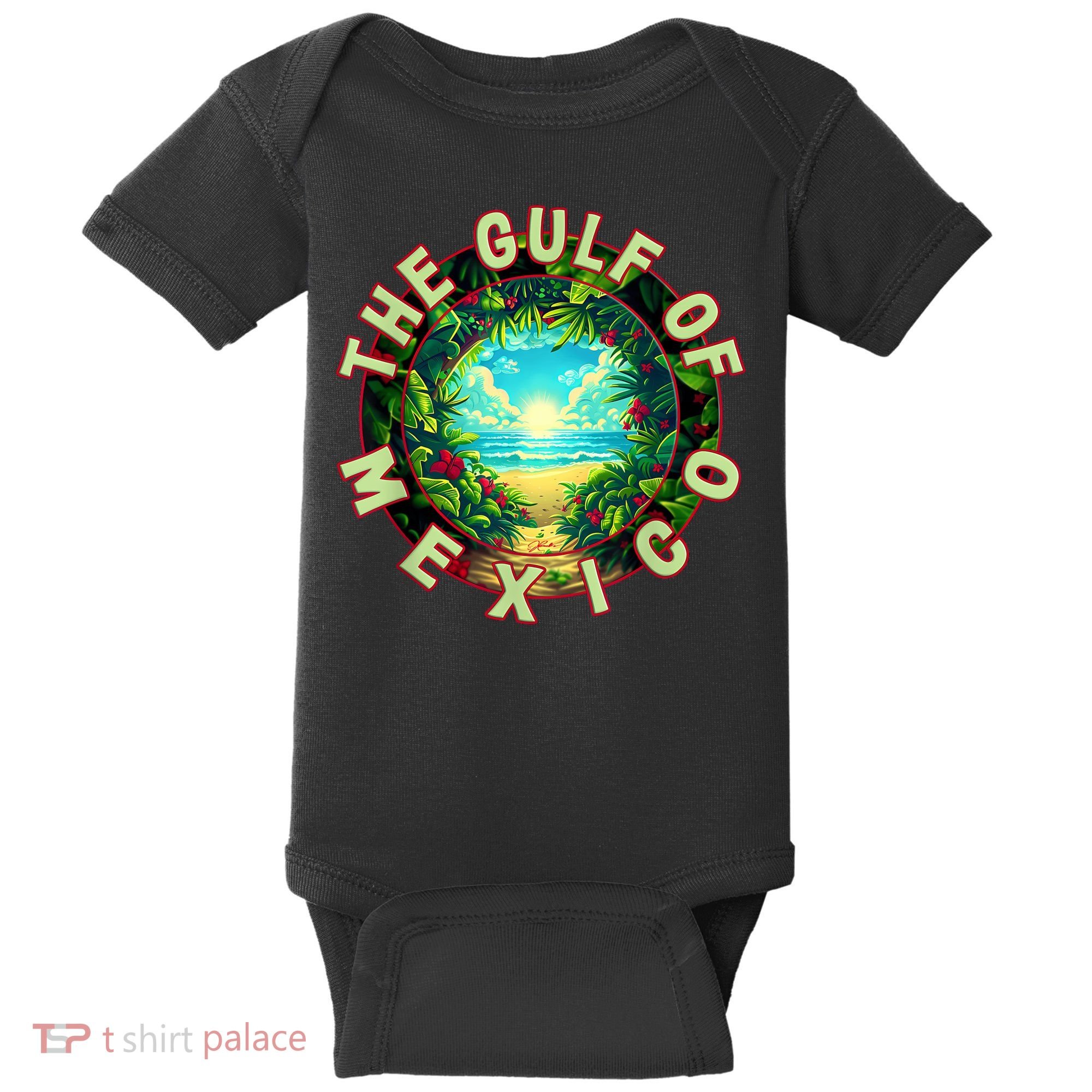 The Gulf Of Mexico Beach Baby Bodysuit
