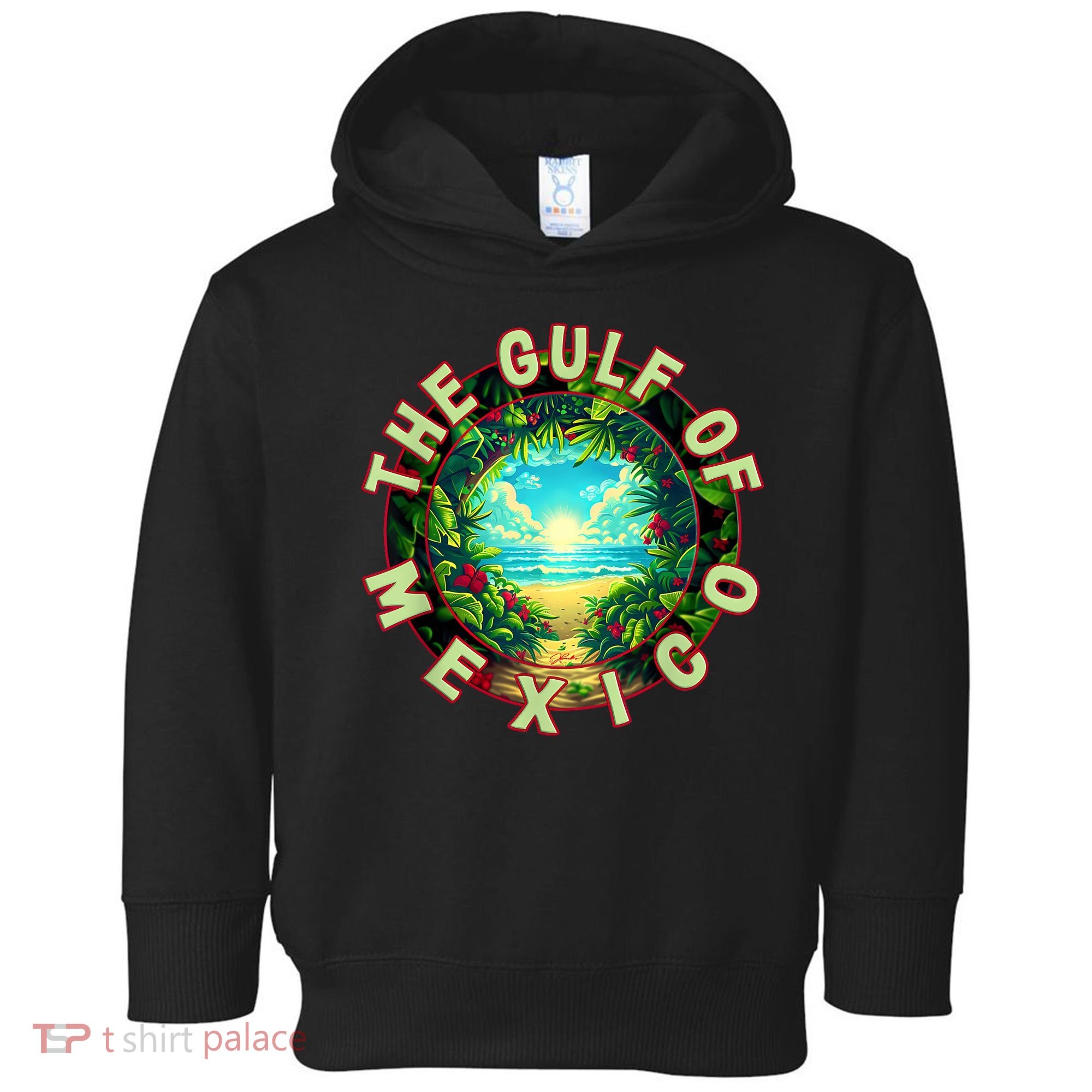 The Gulf Of Mexico Beach Toddler Hoodie