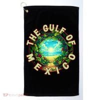 The Gulf Of Mexico Beach Golf Towel thumb 0