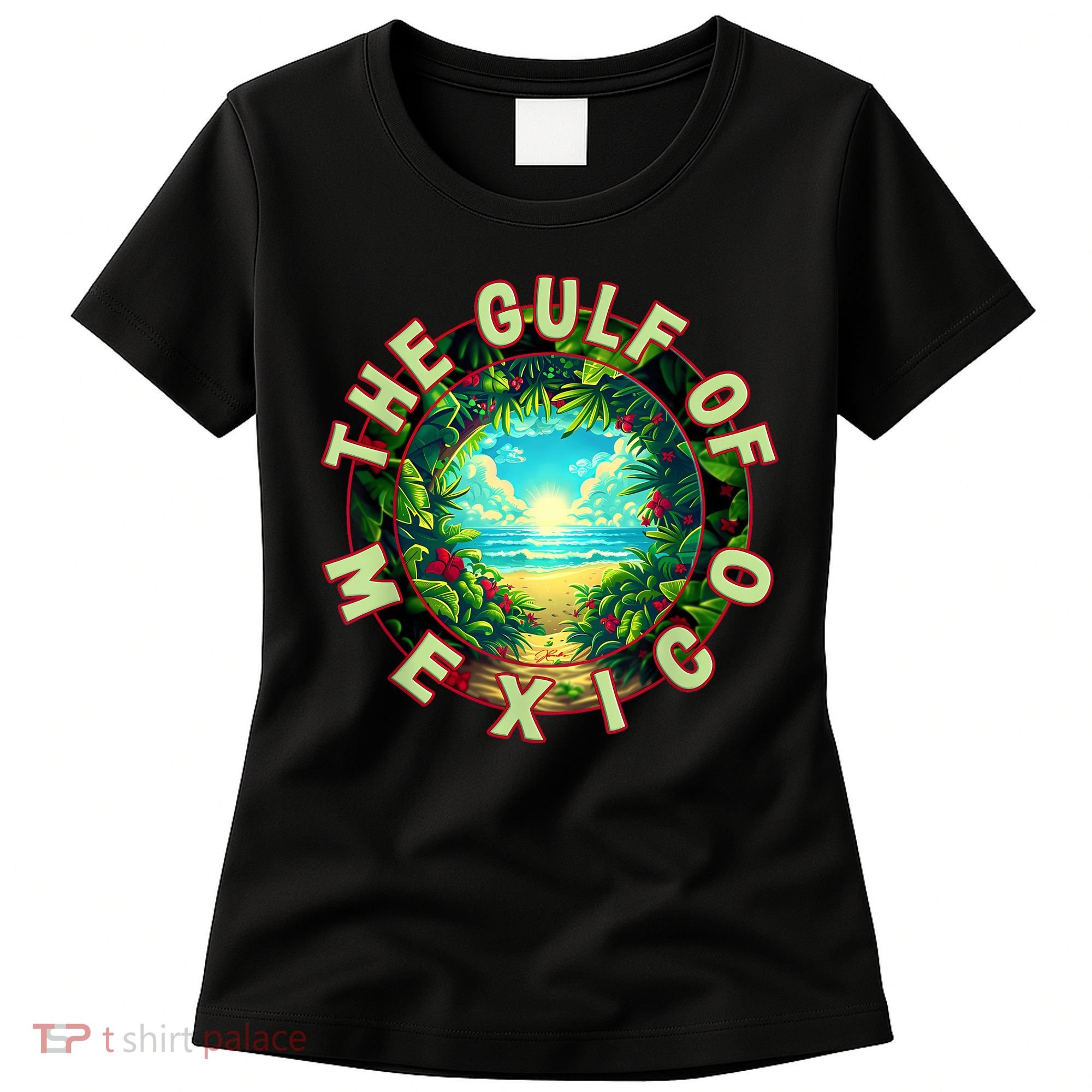 The Gulf Of Mexico Beach Women's T-Shirt