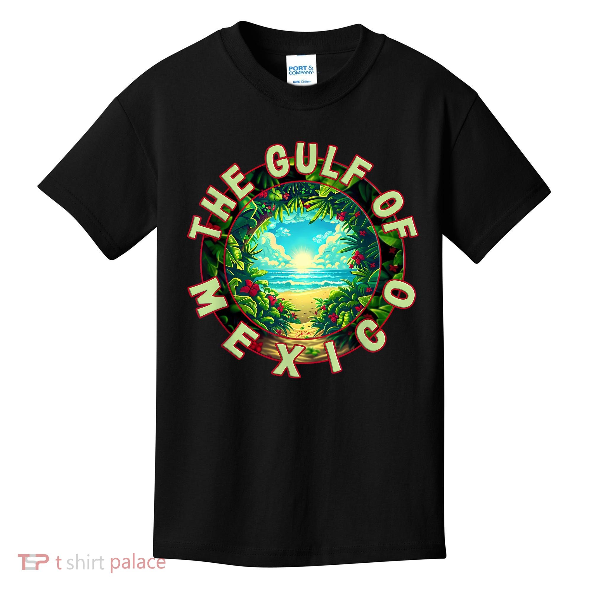 The Gulf Of Mexico Beach Kids T-Shirt