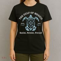 The Gulf Of Mexico Resist Persist Prevail T-Shirt thumb 4