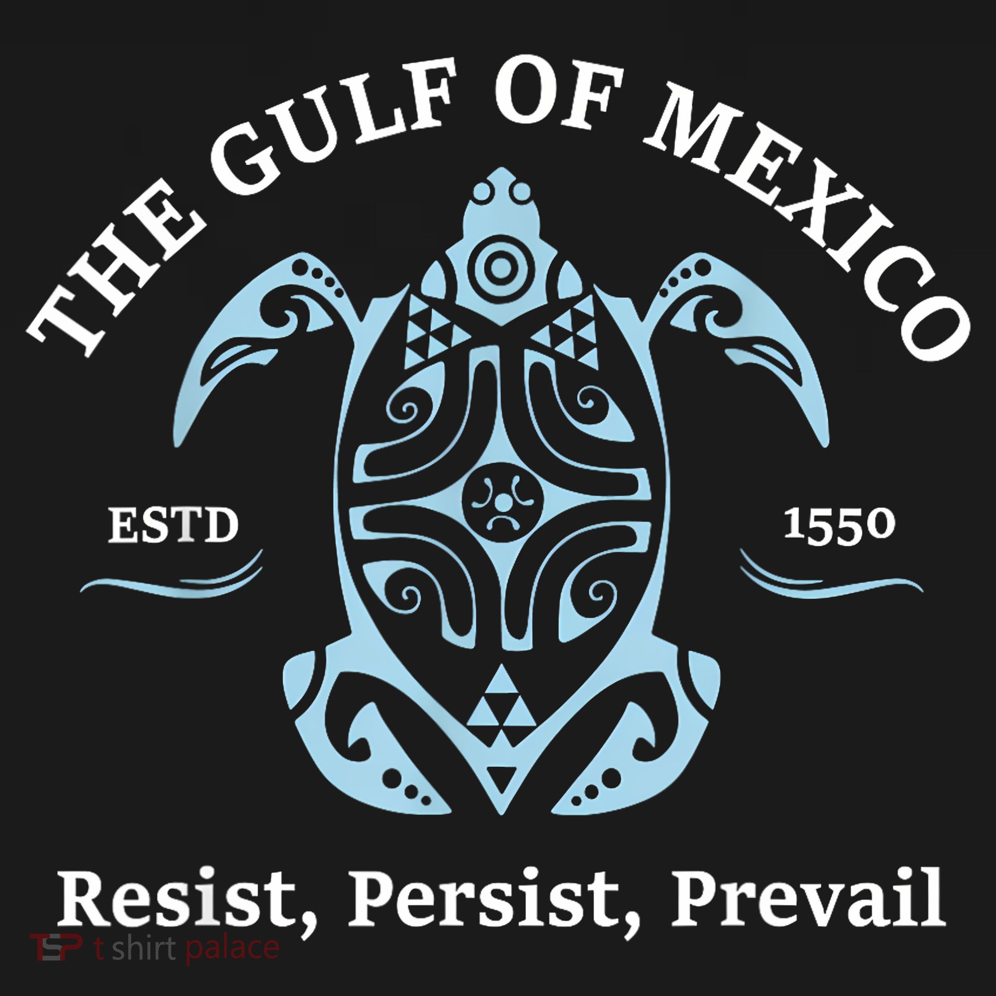 The Gulf Of Mexico Resist Persist Prevail Women's Hoodie