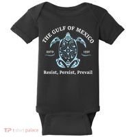 The Gulf Of Mexico Resist Persist Prevail Baby Bodysuit thumb 0