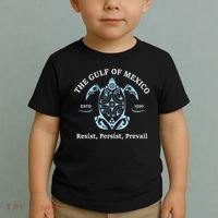 The Gulf Of Mexico Resist Persist Prevail Toddler T-Shirt thumb 2