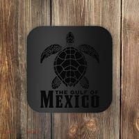 The Gulf Of Mexico Sea Turtle Beach Gift Coaster thumb 0