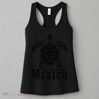 The Gulf Of Mexico Sea Turtle Beach Gift Women's Tank Top thumb 3