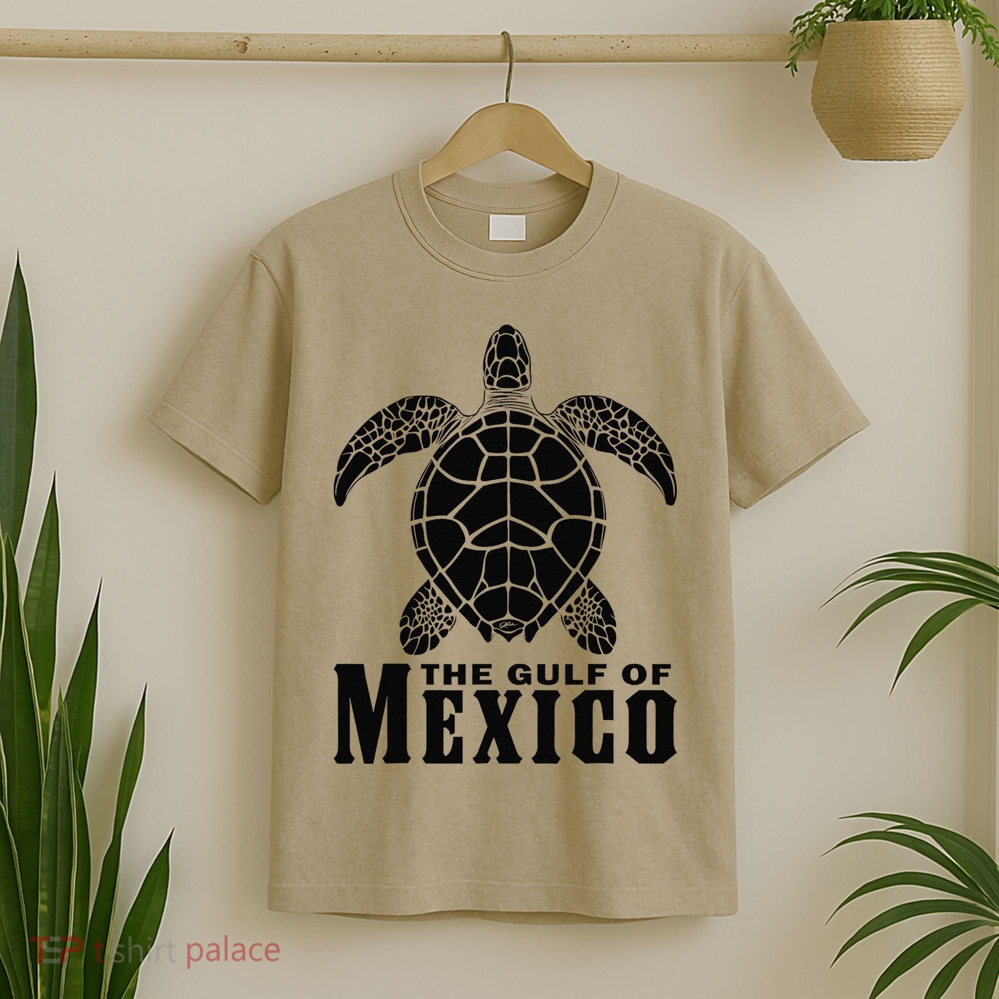 The Gulf Of Mexico Sea Turtle Beach Gift T-Shirt