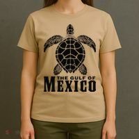 The Gulf Of Mexico Sea Turtle Beach Gift T-Shirt thumb 4