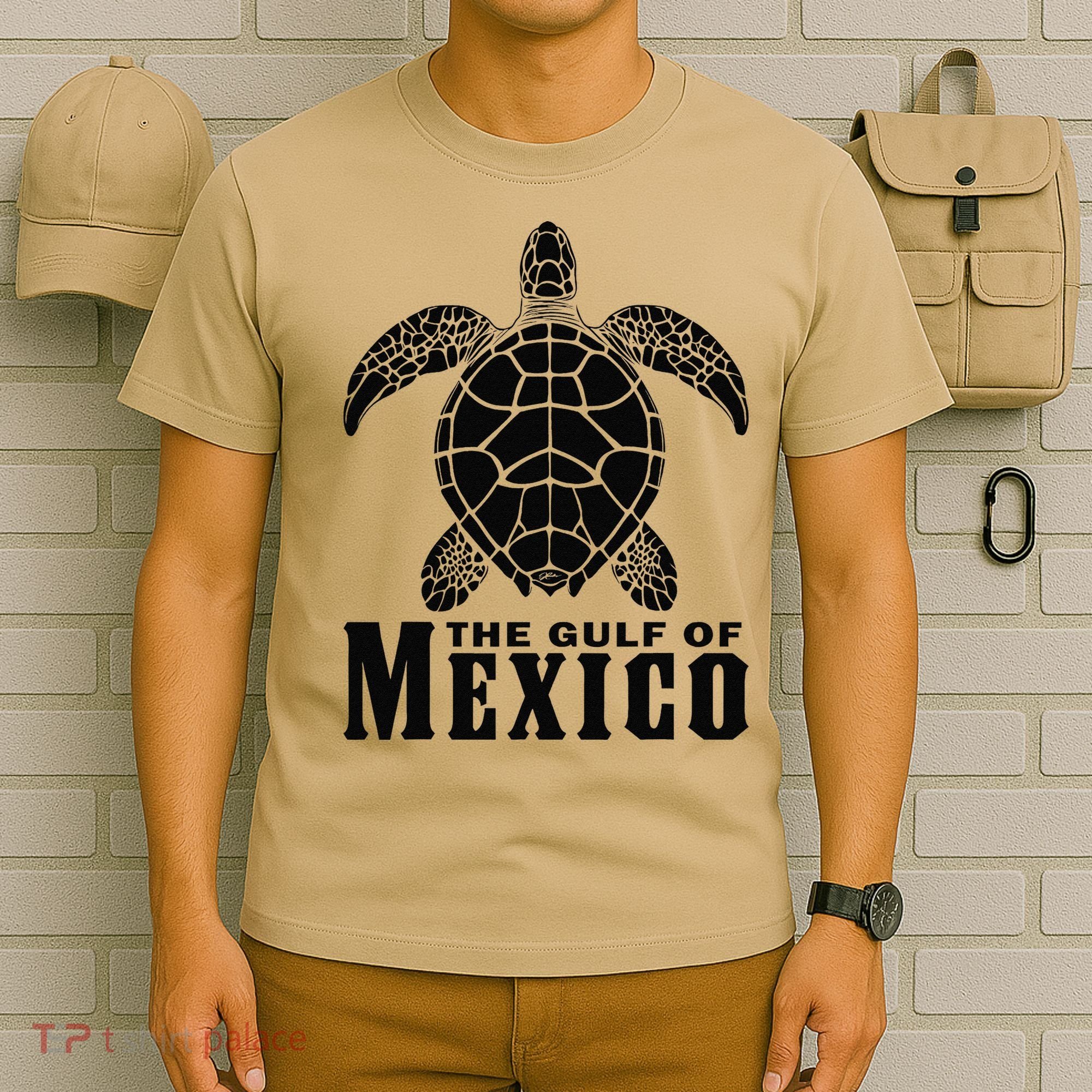 The Gulf Of Mexico Sea Turtle Beach Gift T-Shirt