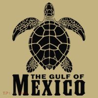 The Gulf Of Mexico Sea Turtle Beach Gift Polo thumb 2