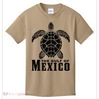 The Gulf Of Mexico Sea Turtle Beach Gift Kids T-Shirt thumb 0