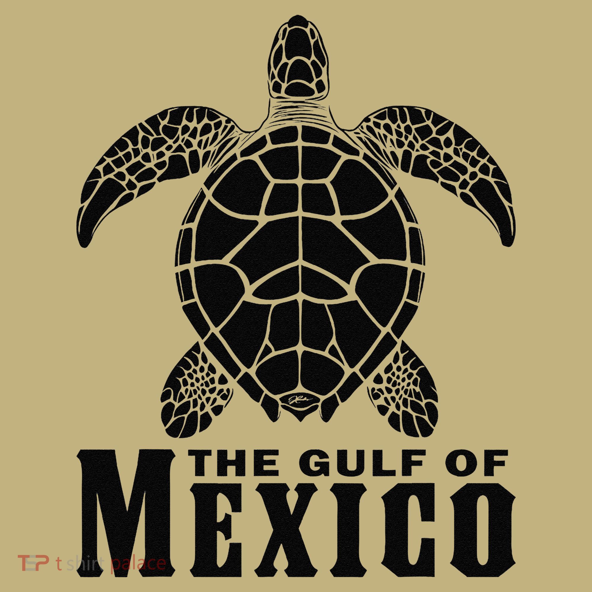 The Gulf Of Mexico Sea Turtle Beach Gift Kids T-Shirt