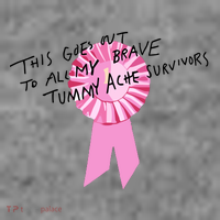 This Goes Out To All My Brave Tummy Ache Survivors Toddler Hoodie thumb 2