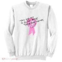 This Goes Out To All My Brave Tummy Ache Survivors Sweatshirt thumb 0
