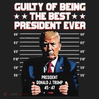 Trump Guilty Of Being The Best President Ever Beanie thumb 2