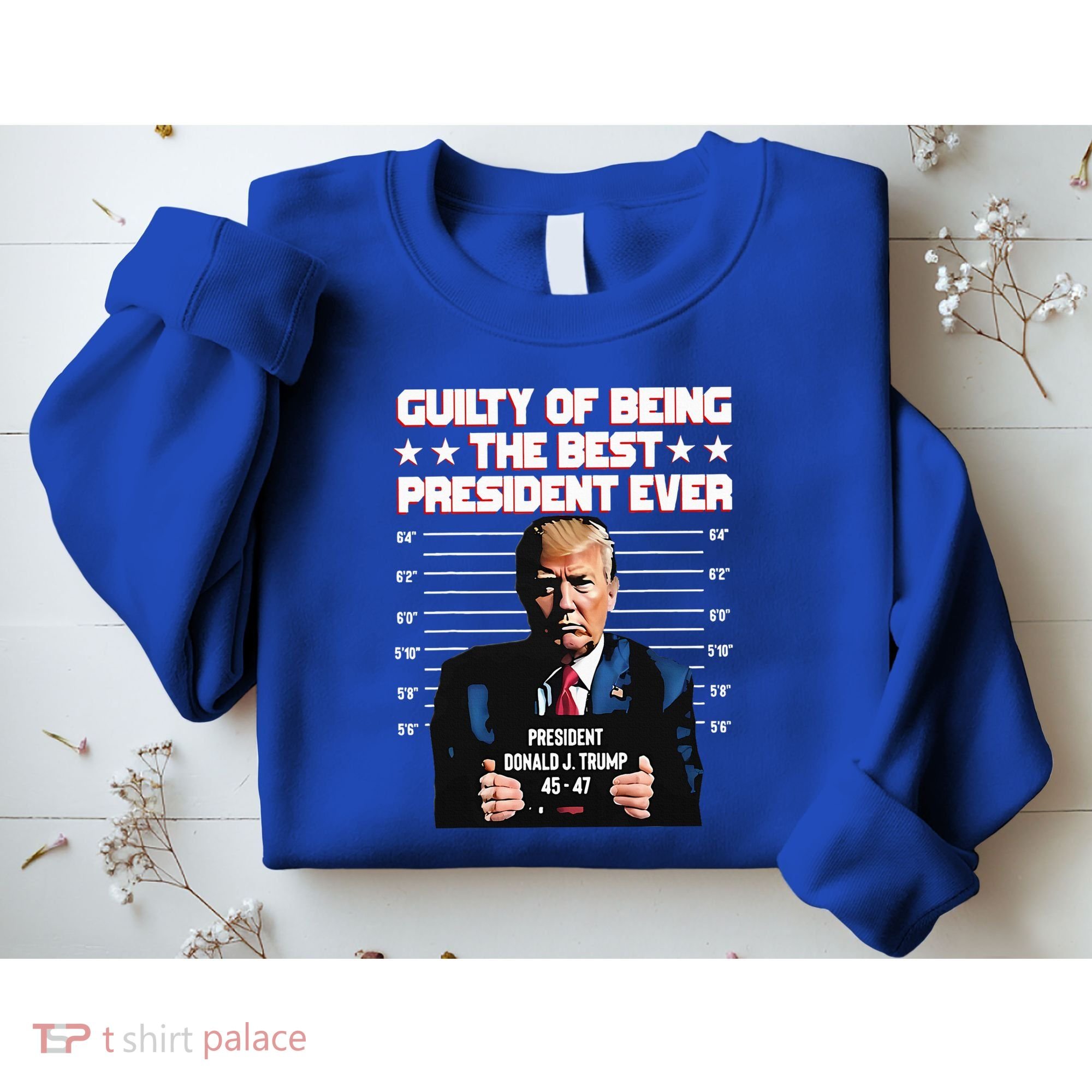 Trump Guilty Of Being The Best President Ever Sweatshirt