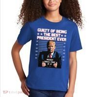 Trump Guilty Of Being The Best President Ever Kids T-Shirt thumb 2