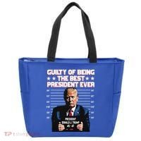 Trump Guilty Of Being The Best President Ever Tote Bag thumb 0