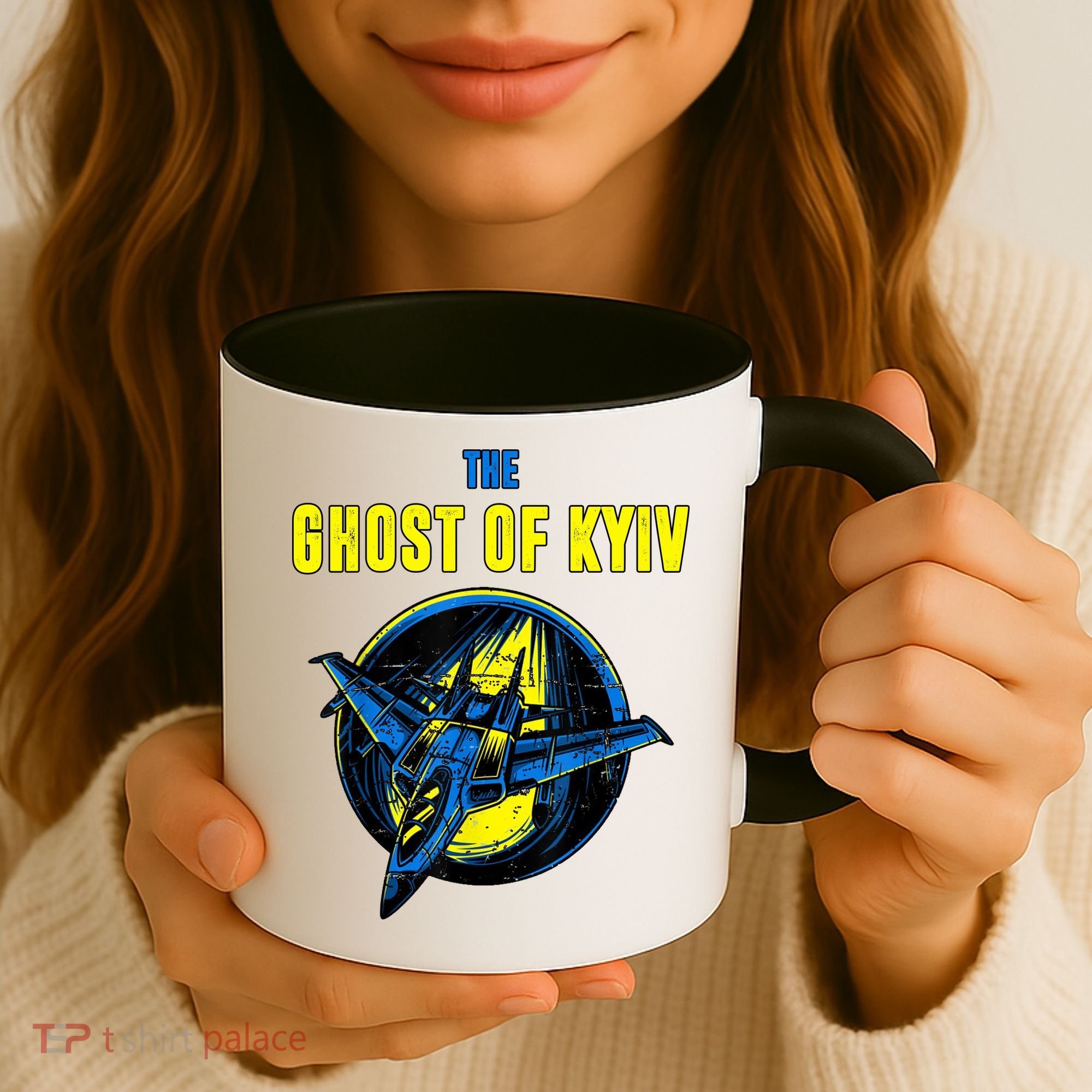 The Ghost Of Kyiv Ukraine Coffee Mug