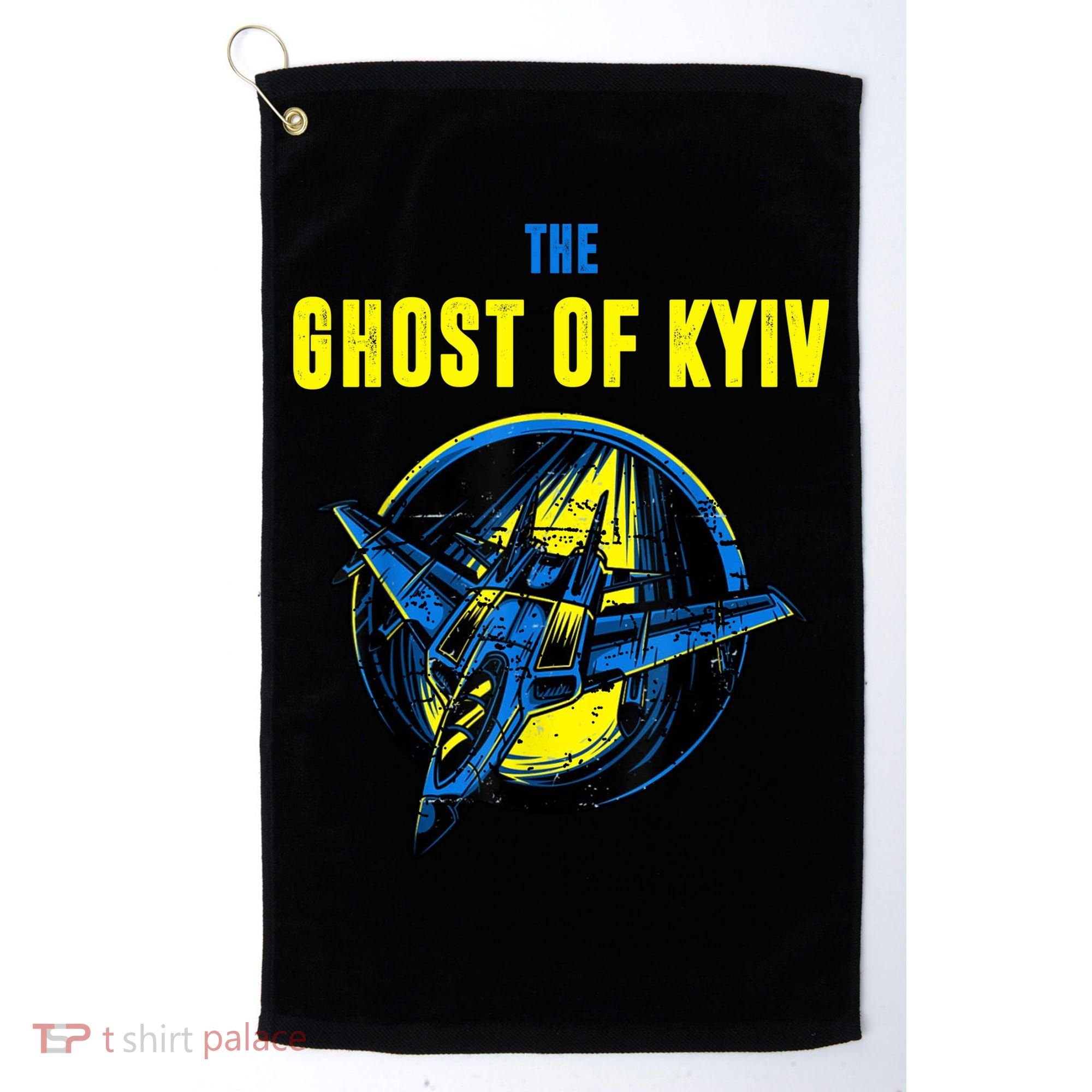 The Ghost Of Kyiv Ukraine Golf Towel