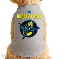 The Ghost Of Kyiv Ukraine Doggie Tank thumb 0