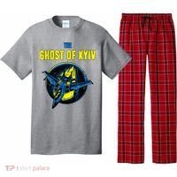The Ghost Of Kyiv Ukraine Pajama Set thumb 0