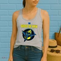 The Ghost Of Kyiv Ukraine Women's Tank Top thumb 2
