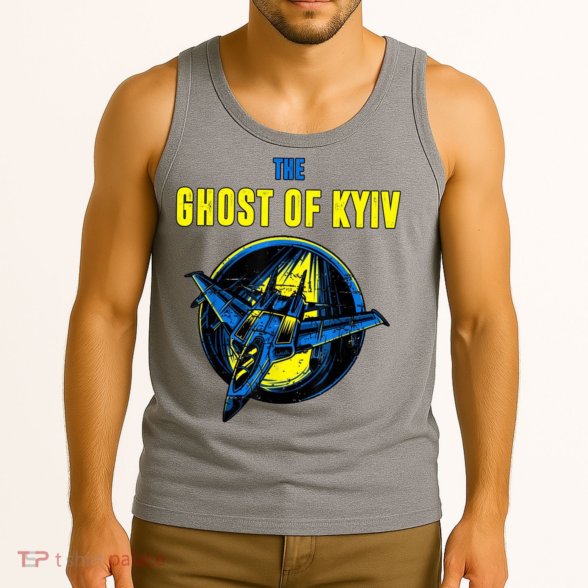 The Ghost Of Kyiv Ukraine Tank Top