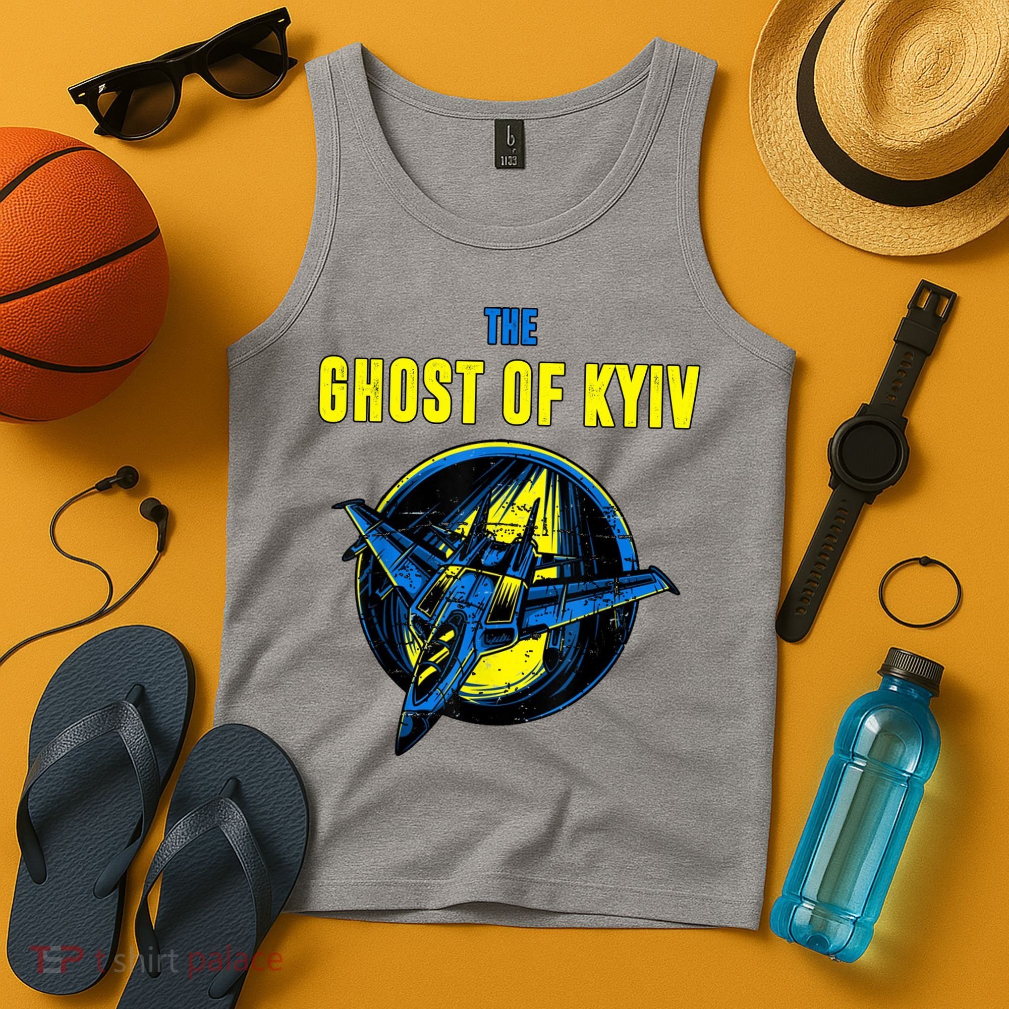 The Ghost Of Kyiv Ukraine Tank Top
