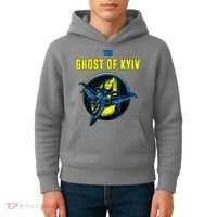 The Ghost Of Kyiv Ukraine Kids Hoodie thumb 4