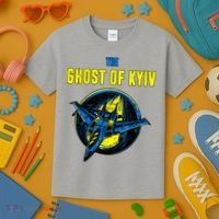 The Ghost Of Kyiv Ukraine Kids T-Shirt thumb 3