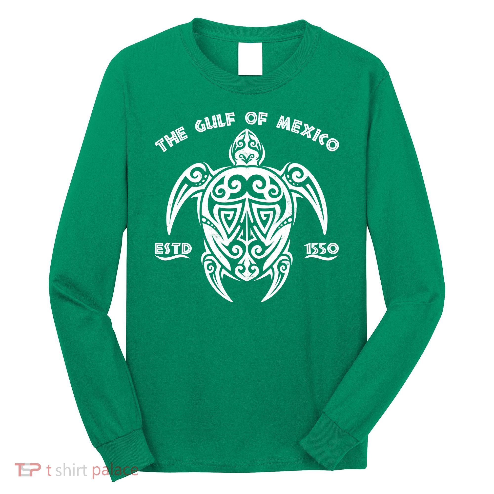 The Gulf of Mexico ESTD 1550 Turtle Long Sleeve Shirt