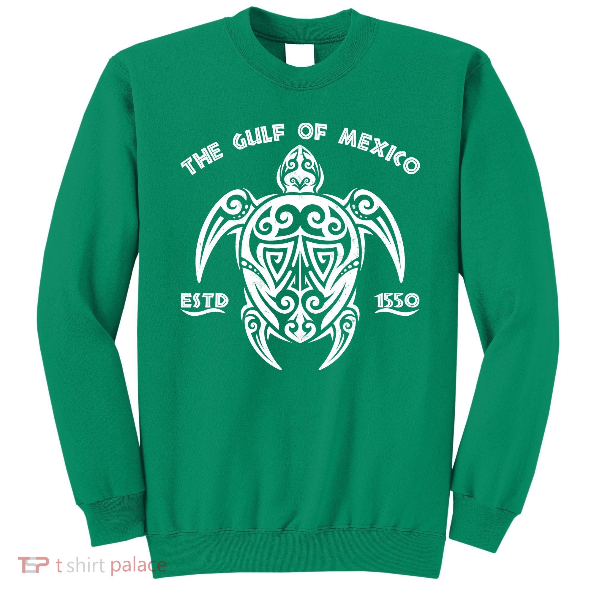 The Gulf of Mexico ESTD 1550 Turtle Sweatshirt