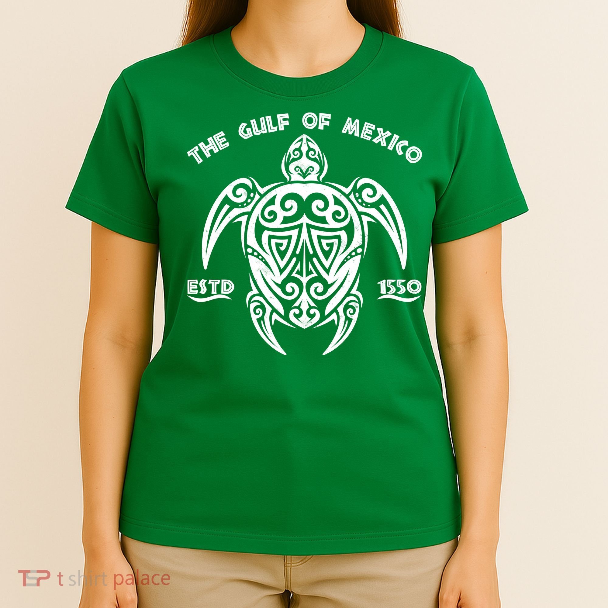 The Gulf of Mexico ESTD 1550 Turtle T-Shirt