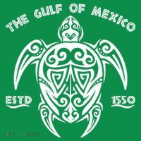 The Gulf of Mexico ESTD 1550 Turtle Baby Bodysuit thumb 2