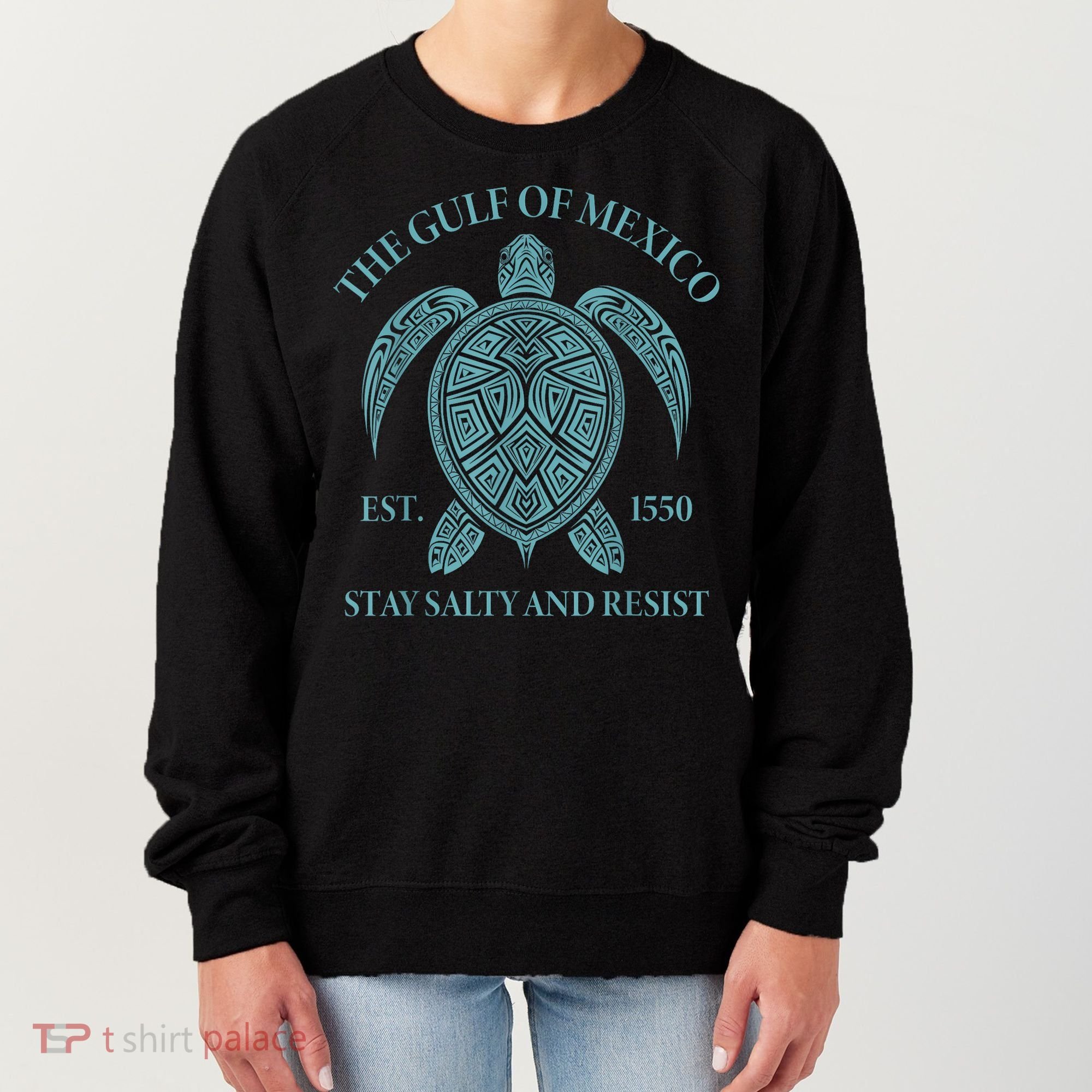 the Gulf of Mexico turtle Women's Sweatshirt