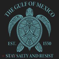 the Gulf of Mexico turtle Women's Sweatshirt thumb 2