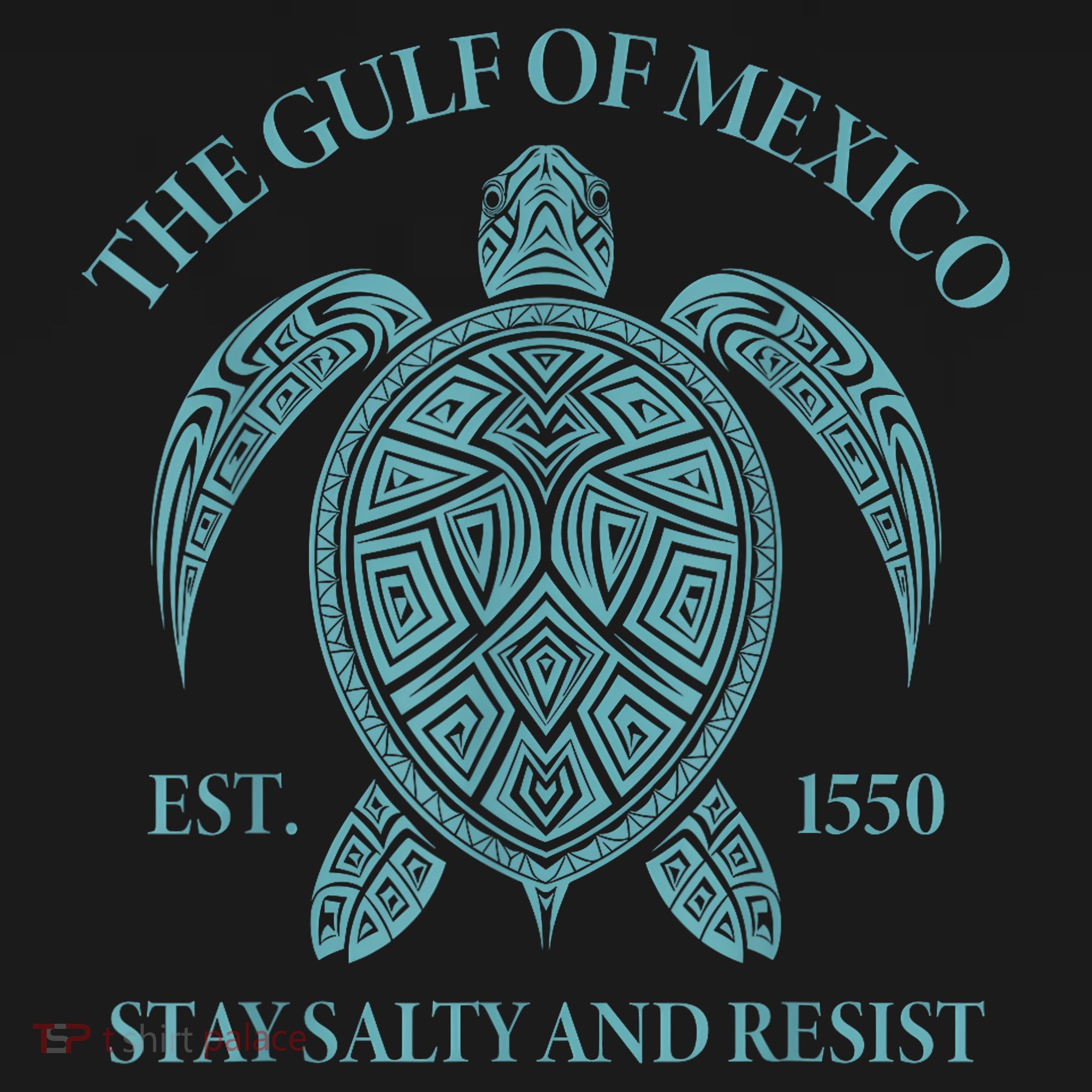the Gulf of Mexico turtle Toddler Hoodie