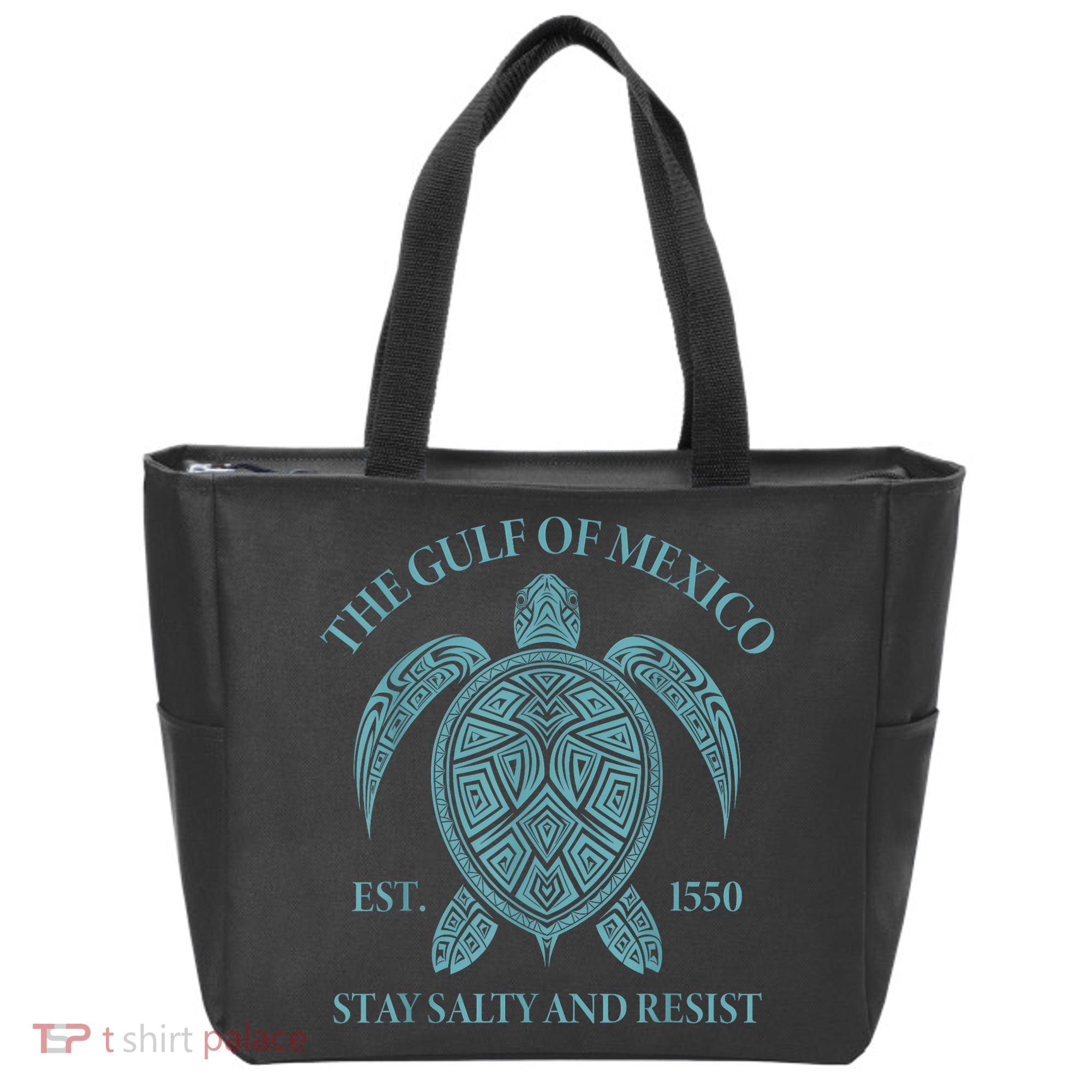 the Gulf of Mexico turtle Tote Bag