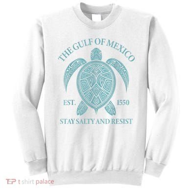 the Gulf of Mexico turtle Sweatshirt