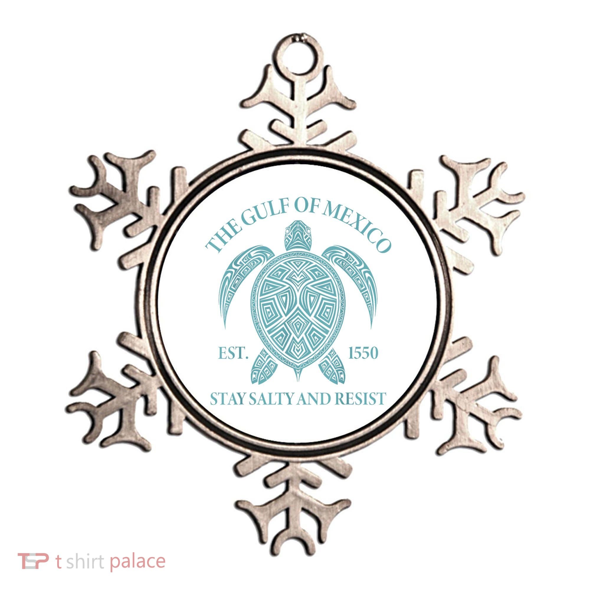 the Gulf of Mexico turtle Ornament