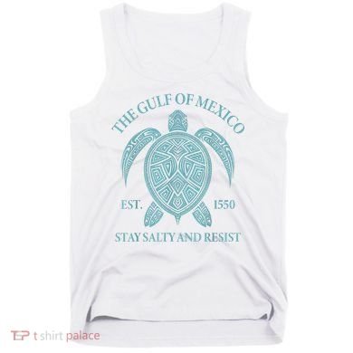 the Gulf of Mexico turtle Tank Top