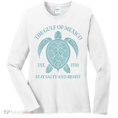 the Gulf of Mexico turtle Women's Long Sleeve Shirt