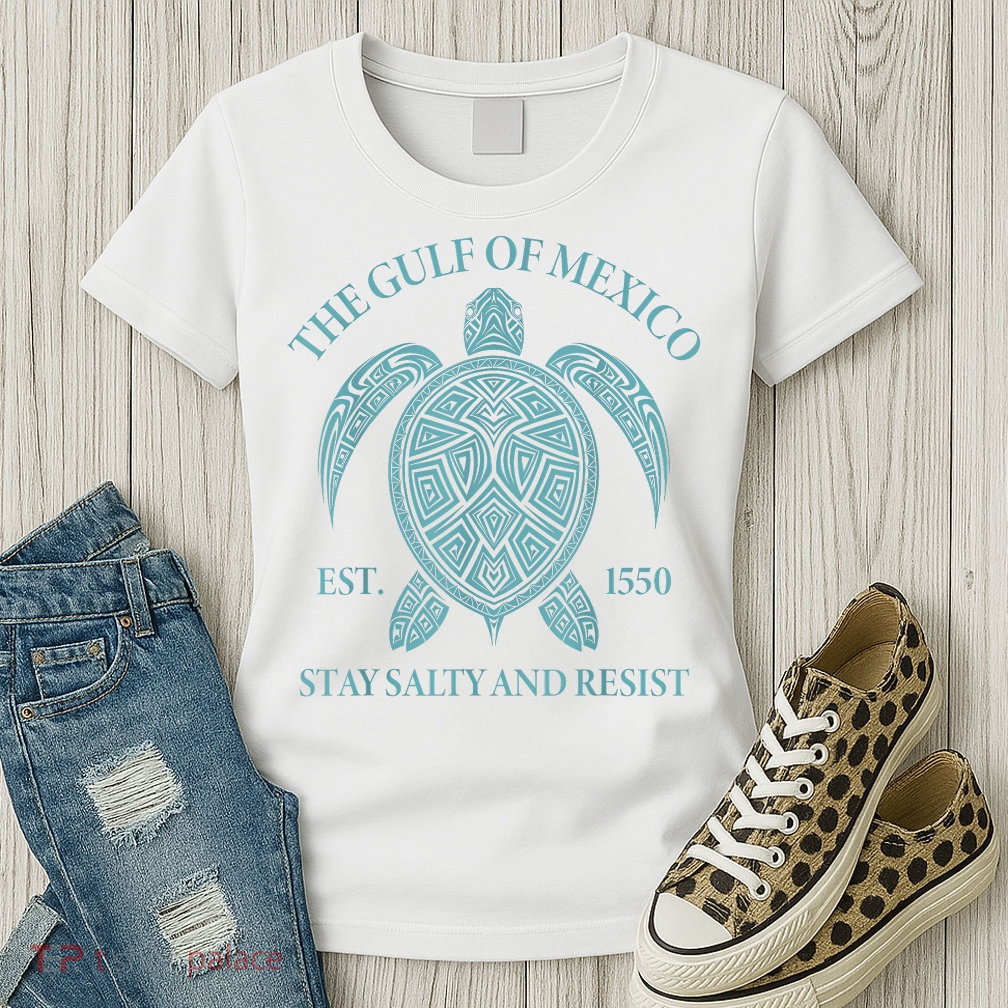 the Gulf of Mexico turtle Women's T-Shirt