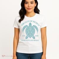 the Gulf of Mexico turtle Women's T-Shirt thumb 4
