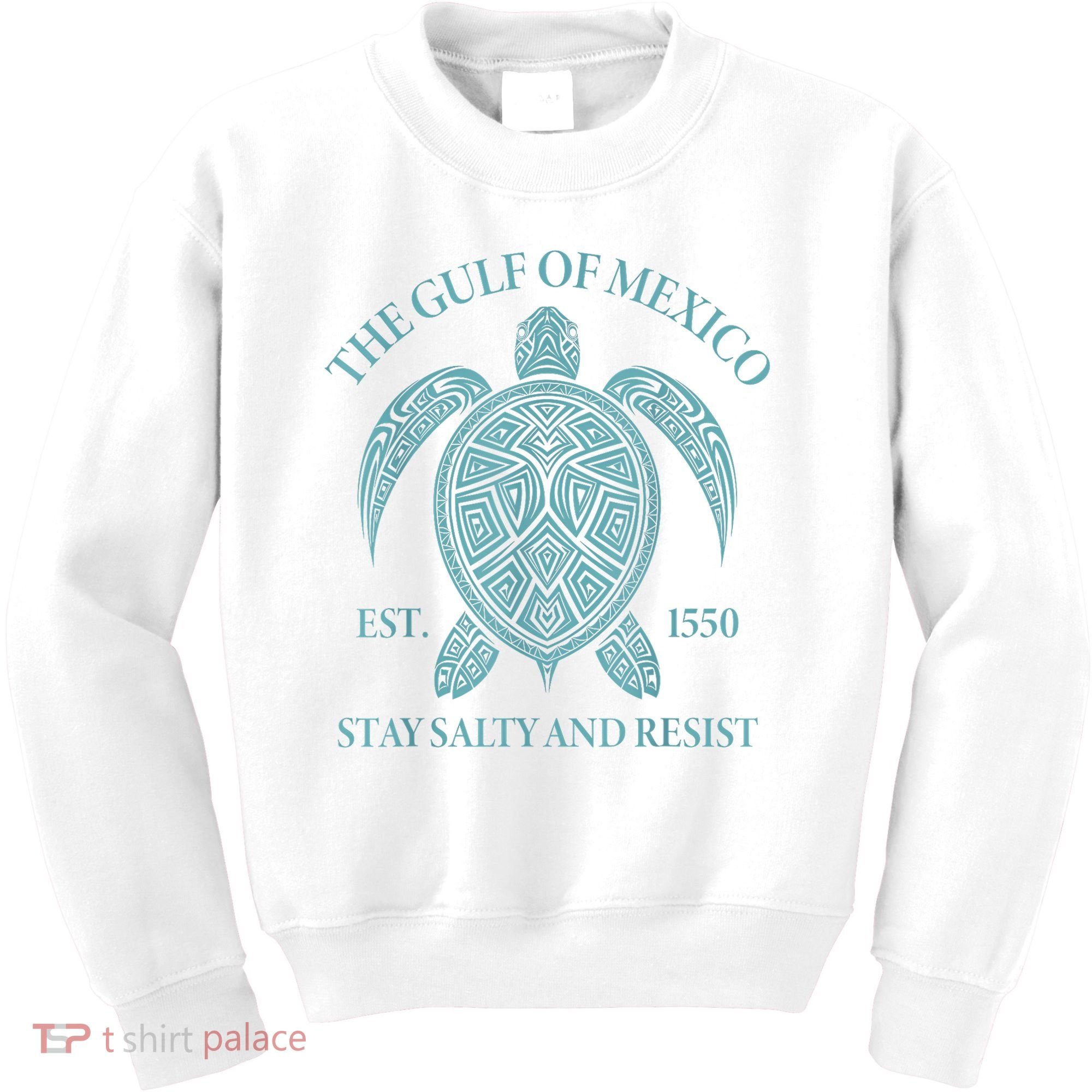 the Gulf of Mexico turtle Kids Sweatshirt