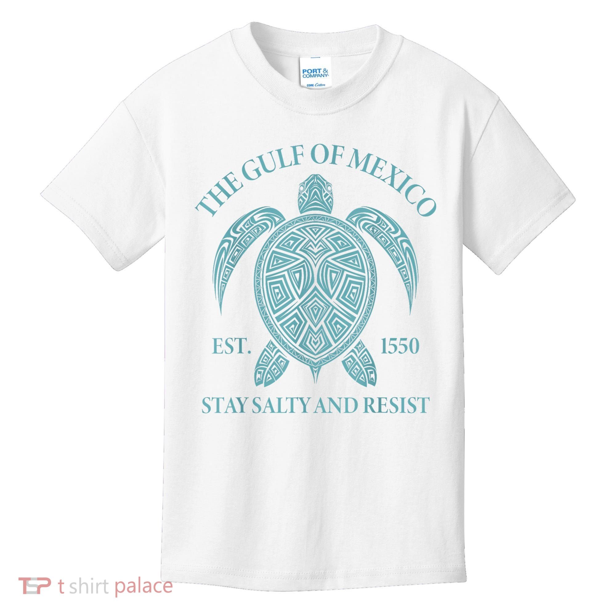 the Gulf of Mexico turtle Kids T-Shirt